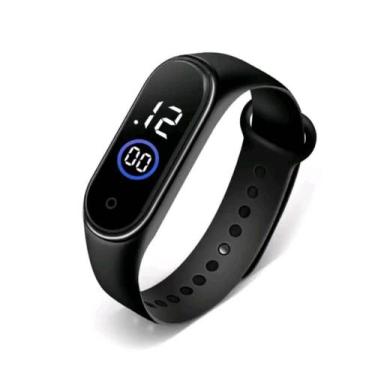 Imagem de Relógio Digital Led Touch Adulto/Infantil Unissex Crianças Esportivo P