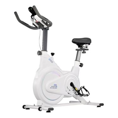 Imagem de Bicicleta Ergométrica Zrse Spinning Mecanica 10kg (Branco)