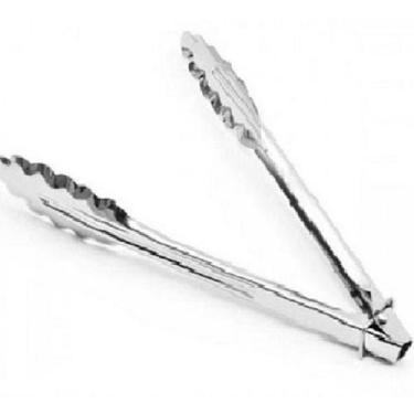 Imagem de Pegador / Pinça Carne Salada Pão Gelo Fritura em Inox - 28cm - Kehome 