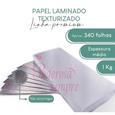 Imagem de Papel texturizado pequeno 11x25 com 340 /350 folhas - Poderosa Sempre
