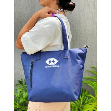 Imagem de Bolsa Shopper Nylon ADMINISTRAÇÃO de Ombro Clean Esportiva Academia Ba