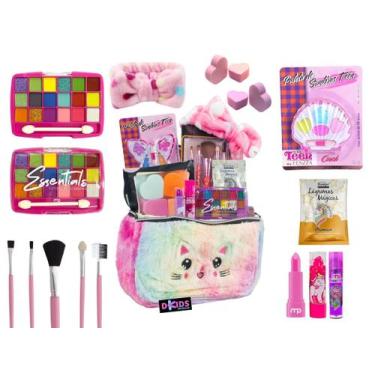 Imagem de Maleta De Maquiagem Completa Infantil minha gatinha - DKIDS MAKEUP