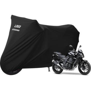 Imagem de Capa De Tecido Para Moto Kawasaki Z 400 Z 650 Z 750 - Mz, Preta