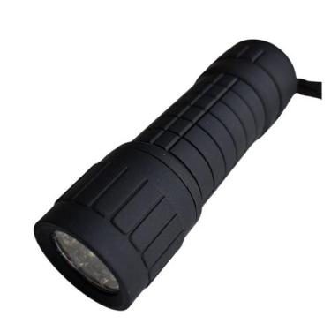 Imagem de Mini Lanterna de Emergência 9 Led a Pilha Corpo Emborrachado - Caza Z