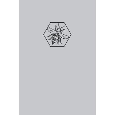 Imagem de Bumblebee Notebook: Grey Lined Journal Notebook