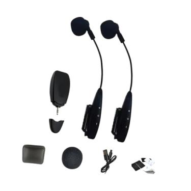 Imagem de Dynwave Clipe no microfone do instrumento musical, microfone do violino do captador do pescoço de ganso para violino, banjo, Microfone Duplo