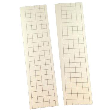 Imagem de Pacote com 24 unidades de 12,7 cm x 55,88 cm, luz para mosca, armadilha de luz de insetos, placas de cola de substituição com grade de 2,5 cm