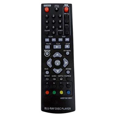 Imagem de New AKB73615801 Remote Control for LG Blu-ray DVD Disc Player Remote Control for BP220 BP320 BP125 BP200 BP325W