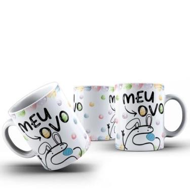 Imagem de Caneca Xicara de Páscoa: Amor, Coelho, Chocolate e Tradição - ocamelo
