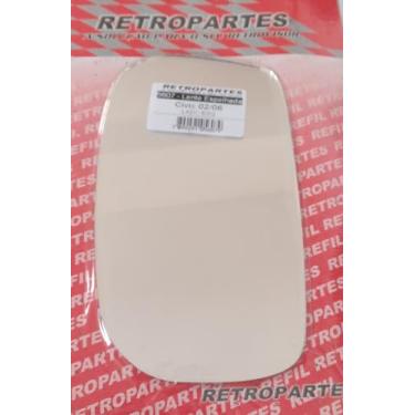 Imagem de Espelho Retrovisor Lado Esquerdo Compatível com Civic 2002-2006, Refil Lente (Sem Base)