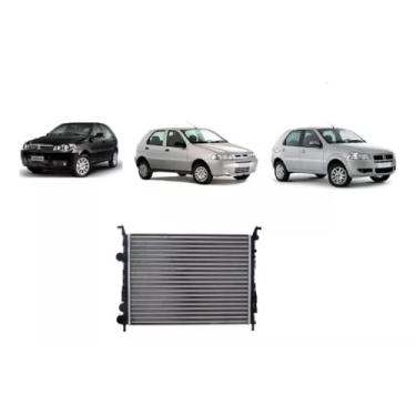 Imagem de RADIADOR AGUA PALIO SIENA STRADA 1.0 1.4 1.8 2001/... IDEA 2006/