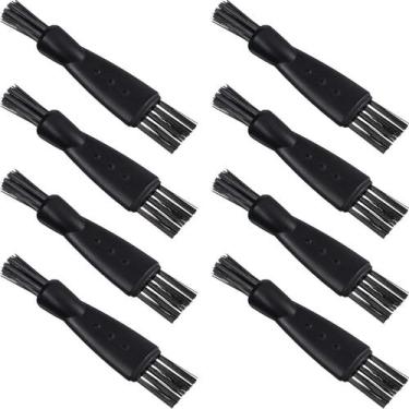 Imagem de Conjunto de Pincel de Limpeza Dupla Face Patelai Black - Para Razor e 