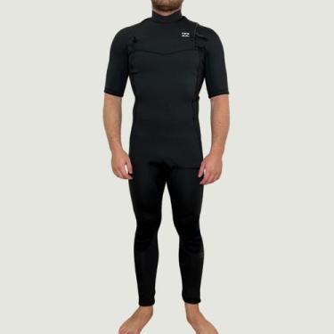 Imagem de Wetsuit Billabong Absolute Full Gbs 2/2Mm Chest Zip, P, Black