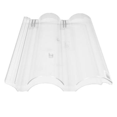 Imagem de Kit 6 Telhas Tradição/Tégula Transparente Pet Injetado