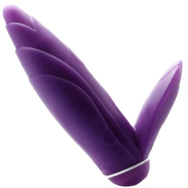 Imagem de Vibrador E Estimulador Clitoriano - Little Su Tulip Joya - Lilás