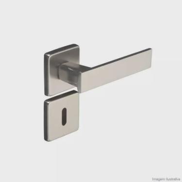 Imagem de Fechadura Interna Aço Zamac Quadra com Roseta Pado