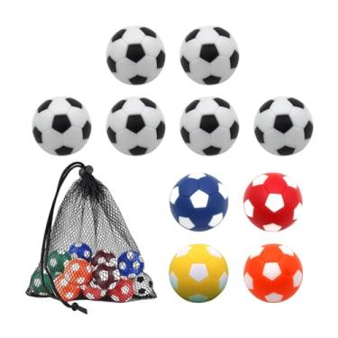 Imagem de Vaveren Bolas de pebolim para abastecimento de mesa Oficial Decorações multicoloridas Decoração Decoração Bolas de tabela de futebol de futebol, Option F, 3.6 Cm