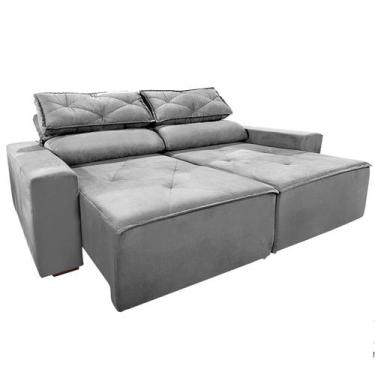 Imagem de Sofá Retrátil Reclinável 1.50m Bege  Estilo e Conforto em um Só Lugar 