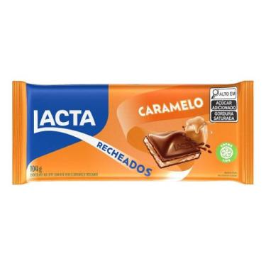Imagem de Kit c/ 3 Chocolate de Caramelo Recheado 104g Lacta