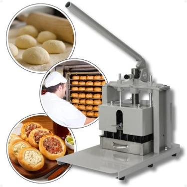 Imagem de Divisora De Massa Pão 30 Divisões Retangular De Mesa Manual DPM30 Metv