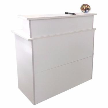 Imagem de Expositor Colméia Armário Arara Balcão Loja Completa Branco