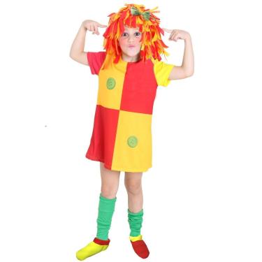 Imagem de Fantasia Infantil - Emilia Luxo - Tamanho P (3 A 5 Anos) - 938602 - Sulamericana