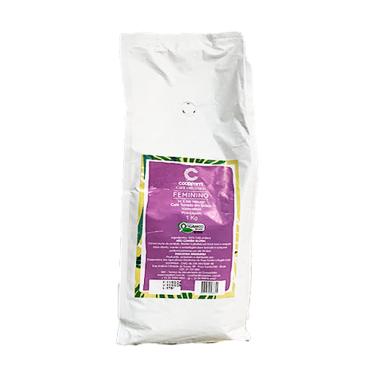 Imagem de Café Feminino Orgânico Torrado em Grãos Coopfam 1kg