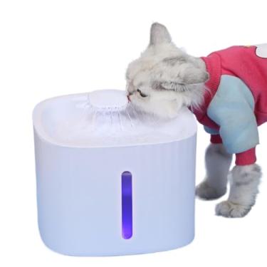 Imagem de Bebedouro Fonte de Água Automático com Filtro para Gatos e Cachorros 3 Litros