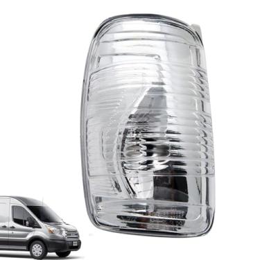 Imagem de Tampa de luz indicadora de espelho lateral apto para Ford Transit T150 250 350 2015 2016 2017 2018 2019 2020 2021 MK8, lado esquerdo do motorista