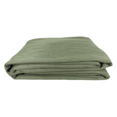 Imagem de IEUDNS Rede de barreira para jardim, tela para plantas, 2,4 m de largura, tela para canteiros elevados, rede para animais, para frutas, canteiros elevados, Verde, Comprimento 6m