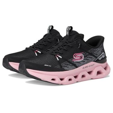 Imagem de Skechers Tênis feminino Glide-Step Altus-Fast Lane Hands Free Slip-ins, Bkmv = preto/malva, 7.5 Wide