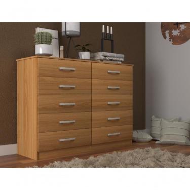 Imagem de Cômoda Austin 10 Gavetas Cinnamomo - Cinnamomo Cinnamomo