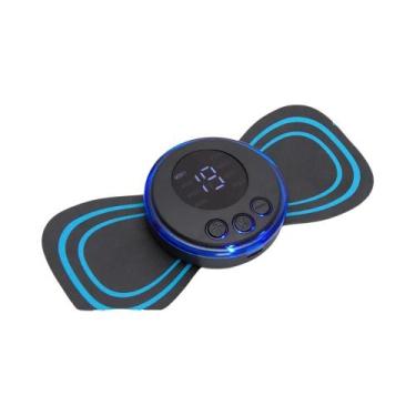 Imagem de Massageador Elétrico Portátil EMS Para Pescoço Mini Estimulador De Pat