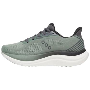 Imagem de Saucony Tênis de corrida masculino Triumph 23 Road, Iceburg/Carbono, 9 Wide
