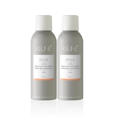 Imagem de Kit Keune Style Brilliant Gloss Spray Nº110 - Spray Finalizador 200ml (2 unidades)