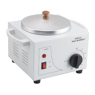 Imagem de harayaa Aquecedor de cera 110V, resistente, feminino e masculino, fácil de limpar, aquecedor elétrico portátil com temperatura ajustável para adaptador, Forno Único