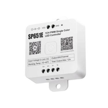 Imagem de Controlador LED Monocromático Mi Home SP651E 1CH PWM Xiao Ai Voice Dua