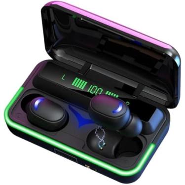 Imagem de Fone De Ouvido Sem Fio Bluetooth E10 Compatível Com Android Iphone Notebook Resistente a Água Com Carregador Portátil