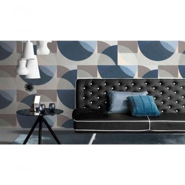 Imagem de Papel De Parede Raízes Círculos 1015008 Tam. 4m²