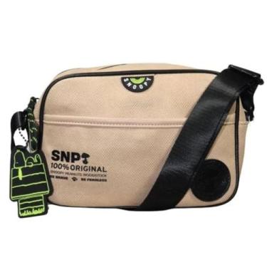 Imagem de Bolsa Feminina Transversal Snoopy Off White