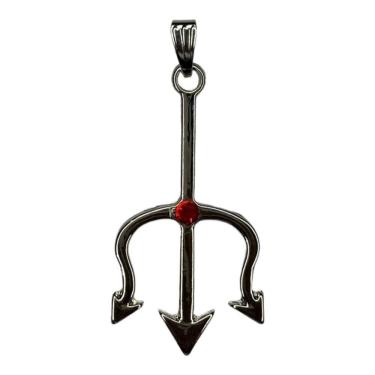 Imagem de Pingente Tridente Pomba Gira em Metal - Escolha a Cor