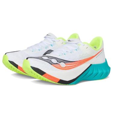 Imagem de Saucony Tênis feminino Endorphin PRO 4, Branco/Mutant, 35
