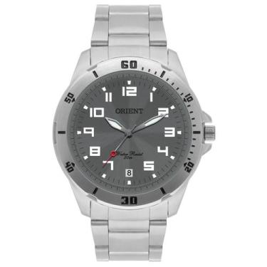 Imagem de Relógio Orient Com Retroiluminação Prova d'água Cor:Cinza