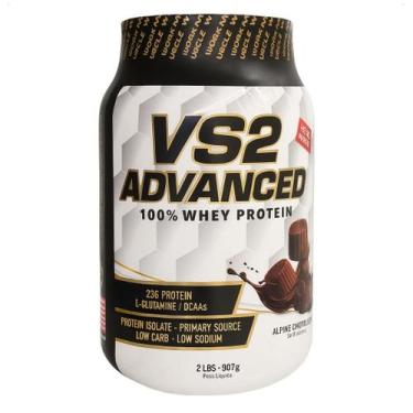 Imagem de Whey Protein 100% VS2 Advanced 907g WorkMuscle, Alpine Chocolate