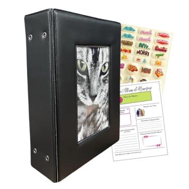 Imagem de Álbum de Fotos 500 Fotos 10x15 Porta Retrato na Capa com Adesivos (Preto)