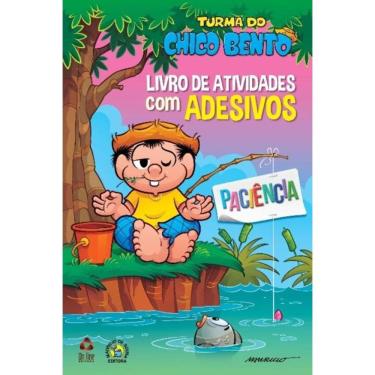 Imagem de Turma Do Chico Bento Livro De Atividades Com Adesivos - Paciência