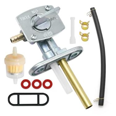 Imagem de ZUDKSUY Interruptor de óleo com acessórios Interruptor de tanque de combustível compatível com TTR TTR-R 90 125 225 230 250 compatível com rastreador 250 compatível com YFB YFS YFM Warrior 350