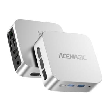 Imagem de ACEMAGIC Mini PC Vista Mini V1, Twin Lake N150, 16GB DDR4 RAM 1TB SSD Mini Computadores, 11 Pro Desktop 4K Dual Display, WiFi/Bluetooth, para Home Office Business, até 3,6 GHz (Beat N100/N95)