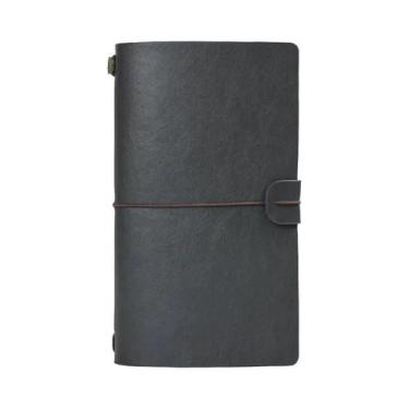 Imagem de Caderno criativo livro de viagem a6 folhas soltas simples diário retro