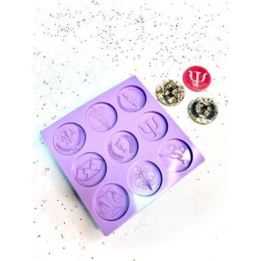 Imagem de R462 Molde de silicone profissões resina e decorar - confeitaria dos m